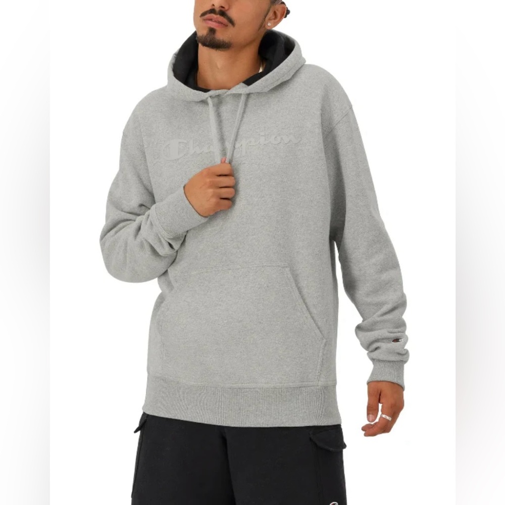 NWT Champion Oxford Gray Sweatshirt Classic Hoodie